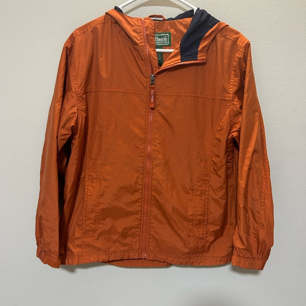 L.L. Bean Kids Orange Jacket 0212 B-1 - Picture 1 of 8